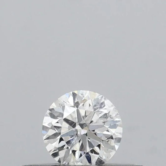 0.18ct Round Natural Diamond (Colour E, Clarity SI2, Cut EX, IGI Certified)