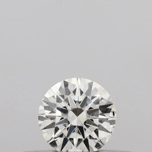 0.18ct Round Natural Diamond (Colour I, Clarity SI2, Cut EX, IGI Certified)