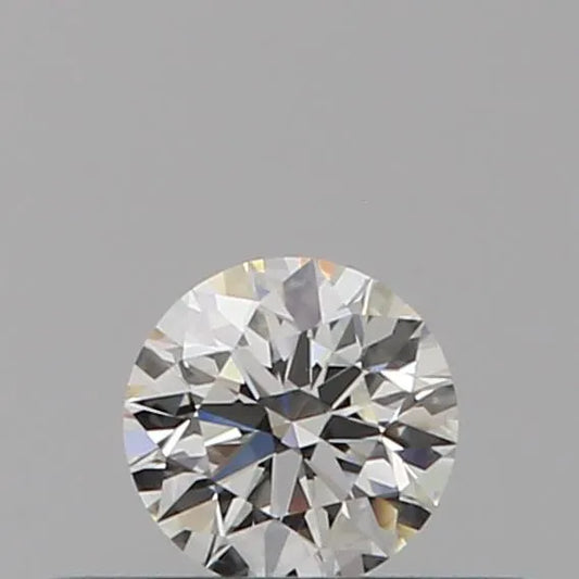 0.18ct Round Natural Diamond (Colour I, Clarity VVS2, Cut EX, GIA Certified)