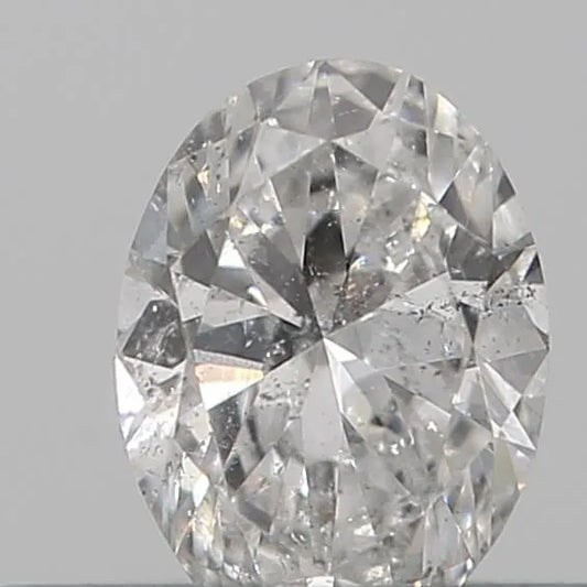 0.19ct Oval Natural Diamond (Colour F, Clarity SI2, Cut VG, IGI Certified)