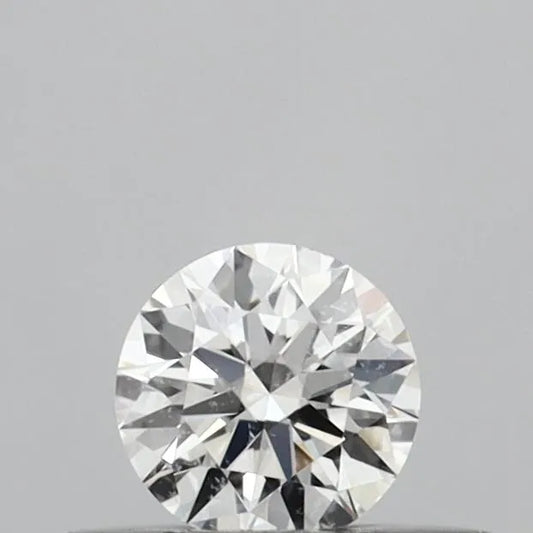 0.19ct Round Natural Diamond (Colour E, Clarity SI2, Cut EX, IGI Certified)