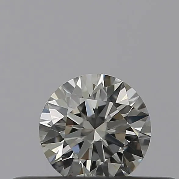 0.19ct Round Natural Diamond (Colour F, Clarity IF, Cut EX, GIA Certified)