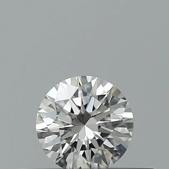 0.19ct Round Natural Diamond (Colour F, Clarity IF, Cut EX, IGI Certified)
