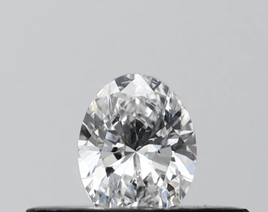 0.20ct Oval Lab Grown Diamond (Colour D, Clarity VVS2, IGI Certified)