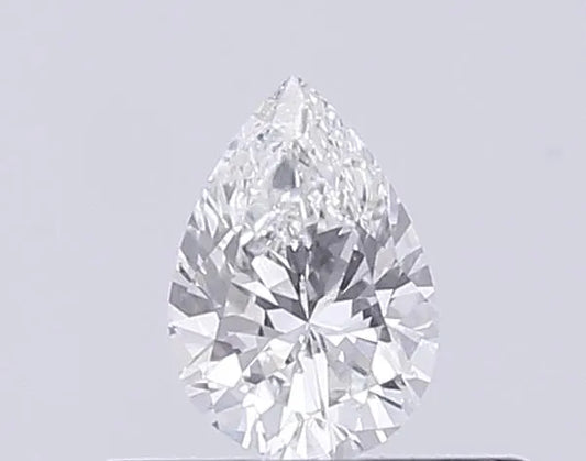 0.20ct Pear Lab Grown Diamond (Colour F, Clarity VVS1, IGI Certified)
