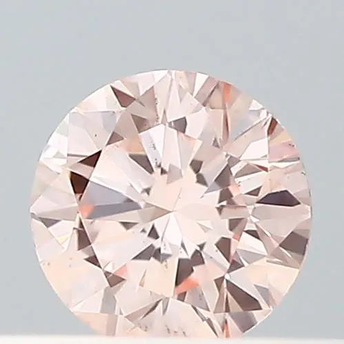 0.20ct Round Lab Grown Diamond (Colour Fancy Pink, Clarity VS2, Cut EX, IGI Certified)