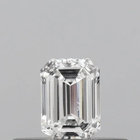 0.21ct Emerald Lab Grown Diamond (Colour D, Clarity VS2, IGI Certified)