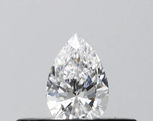 0.21ct Pear Lab Grown Diamond (Colour D, Clarity VS2, IGI Certified)