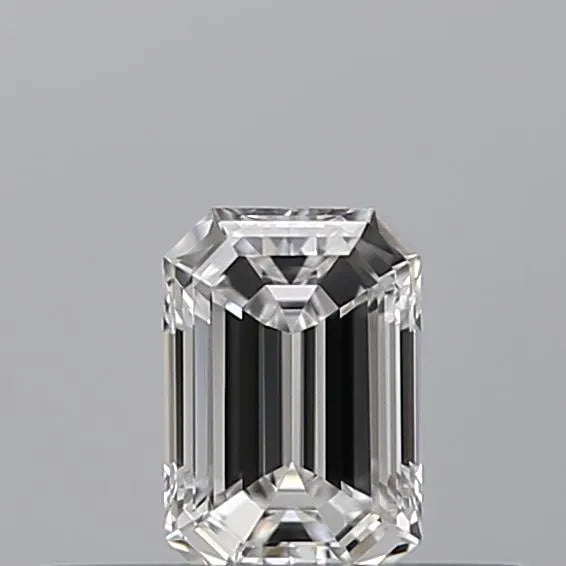 0.23ct Emerald Natural Diamond (Colour D, Clarity VVS1, GIA Certified)