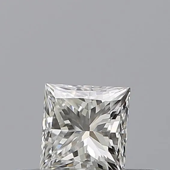 0.23ct Princess Natural Diamond (Colour F, Clarity IF, GIA Certified)