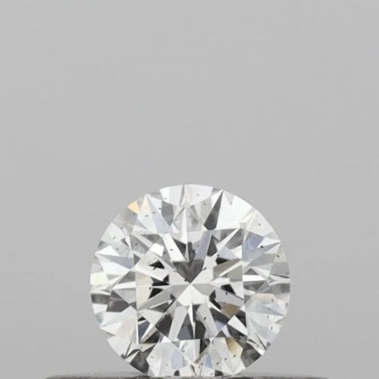 0.23ct Round Lab Grown Diamond (Colour D, Clarity SI2, Cut ID, IGI Certified)