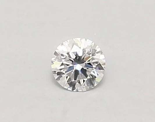 0.24ct Round Lab Grown Diamond (Colour D, Clarity IF, Cut ID, IGI Certified)