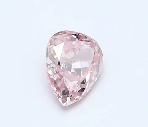 0.26ct Pear Natural Diamond (Colour Fancy Pink, Clarity VS2, GIA Certified)