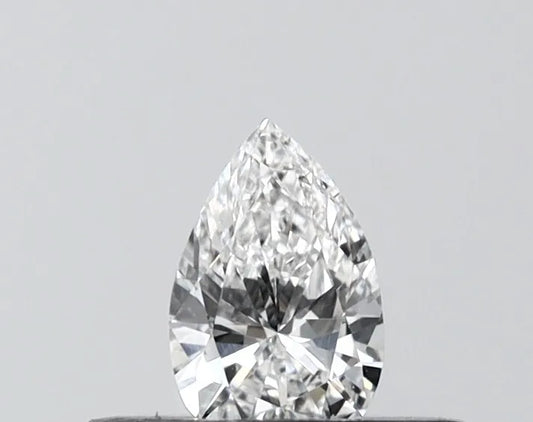 0.27ct Pear Lab Grown Diamond (Colour E, Clarity VVS1, IGI Certified)