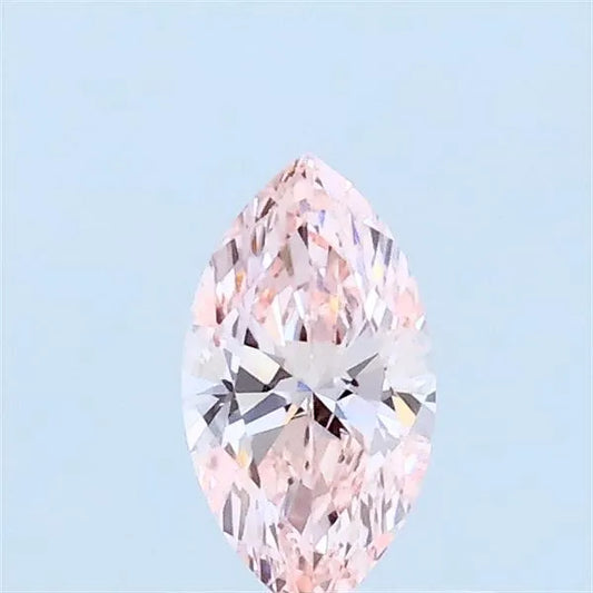 0.30ct Marquise Lab Grown Diamond (Colour Fancy Vivid Pink, Clarity VVS2, IGI Certified)
