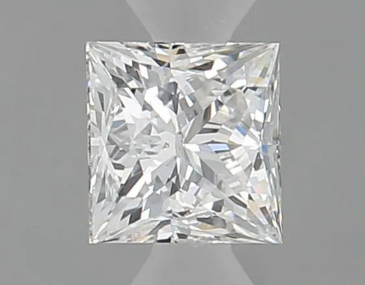 0.30ct Princess Natural Diamond (Colour F, Clarity SI2, GIA Certified)