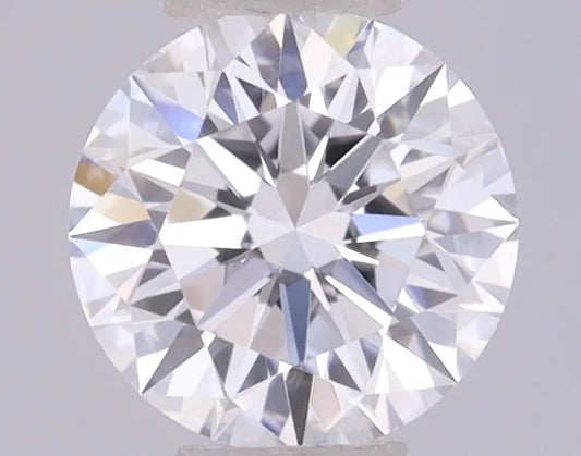 0.33ct Round Lab Grown Diamond (Colour D, Clarity IF, Cut ID, IGI Certified)