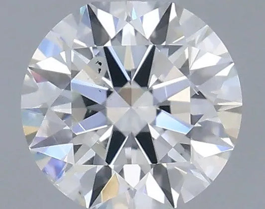 0.33ct Round Natural Diamond (Colour E, Clarity SI1, Cut EX, IGI Certified)