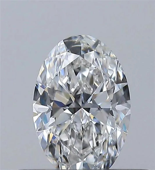 0.34ct Oval Natural Diamond (Colour E, Clarity IF, GIA Certified)