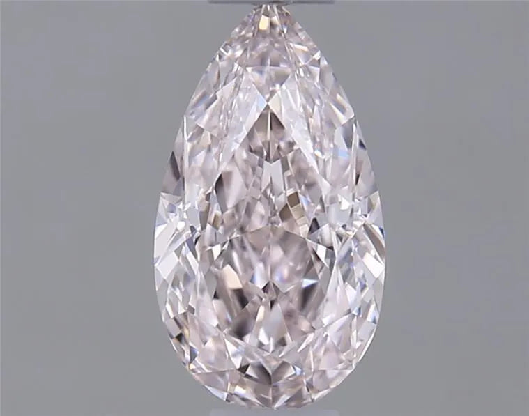 0.36ct Pear Natural Diamond (Colour Very Light Pink, Clarity IF, GIA Certified)