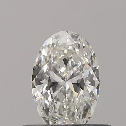 0.37ct Oval Natural Diamond (Colour E, Clarity SI1, GIA Certified)