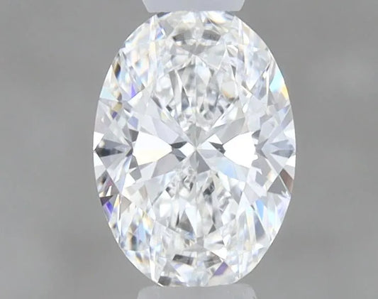 0.37ct Oval Natural Diamond (Colour E, Clarity VVS1, GIA Certified)