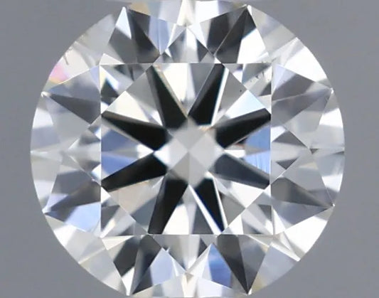 0.38ct Round Natural Diamond (Colour H, Clarity VS2, Cut EX, IGI Certified)