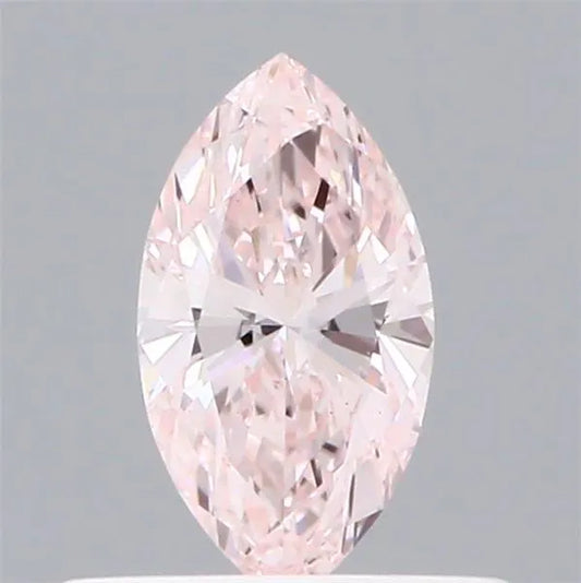0.40ct Marquise Lab Grown Diamond (Colour Fancy Light Pink, Clarity VS1, IGI Certified)