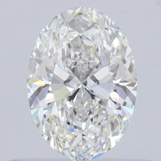 0.42ct Oval Natural Diamond (Colour E, Clarity IF, GIA Certified)
