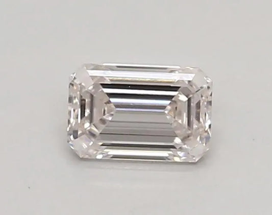 0.43ct Emerald Lab Grown Diamond (Colour G, Clarity IF, IGI Certified)
