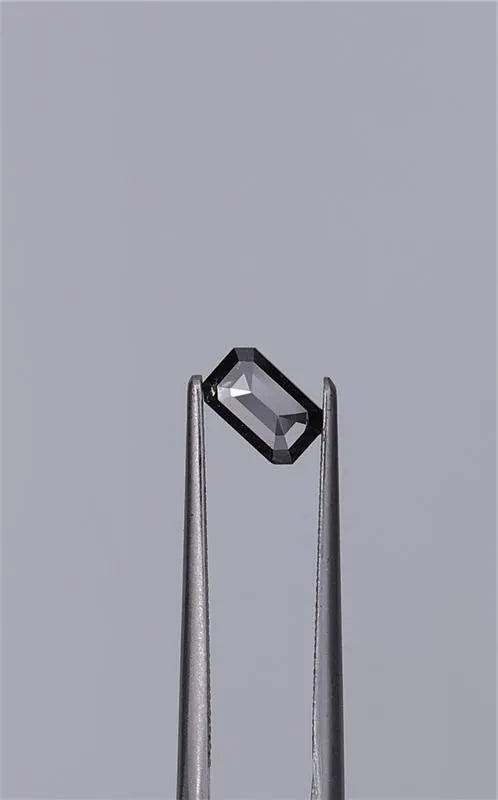 0.45ct Emerald Natural Diamond (Colour Fancy Black, Clarity VVS2, Cut EX, GIA Certified)