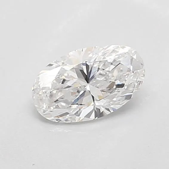0.50ct Oval Lab Grown Diamond (Colour D, Clarity VVS2, IGI Certified)