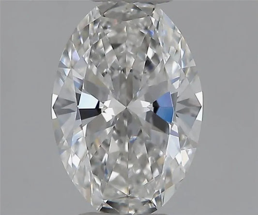 0.50ct Oval Natural Diamond (Colour E, Clarity IF, GIA Certified)
