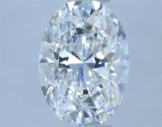 0.50ct Oval Natural Diamond (Colour E, Clarity VS1, GIA Certified)