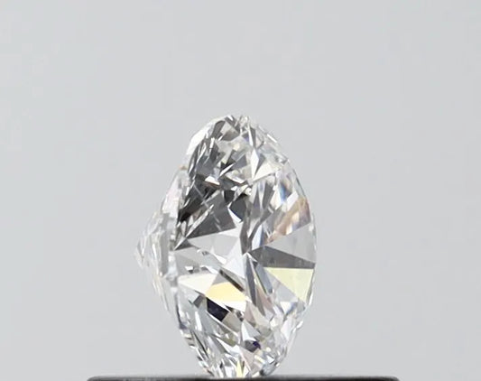 0.50ct Round Lab Grown Diamond (Colour D, Clarity SI1, Cut EX, IGI Certified)