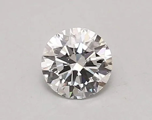 0.50ct Round Lab Grown Diamond (Colour D, Clarity VVS1, Cut EX, IGI Certified)