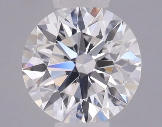 0.50ct Round Lab Grown Diamond (Colour D, Clarity VVS2, Cut ID, IGI Certified)