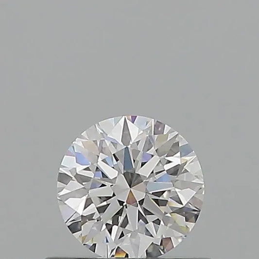 0.50ct Round Natural Diamond (Colour D, Clarity IF, Cut EX, GIA Certified)