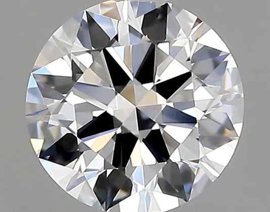 0.50ct Round Natural Diamond (Colour D, Clarity IF, Cut EX, GIA Certified)