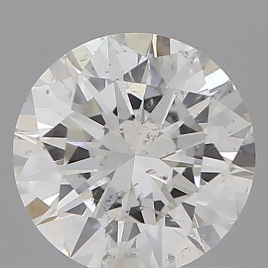0.50ct Round Natural Diamond (Colour F, Clarity SI2, Cut EX, IGI Certified)