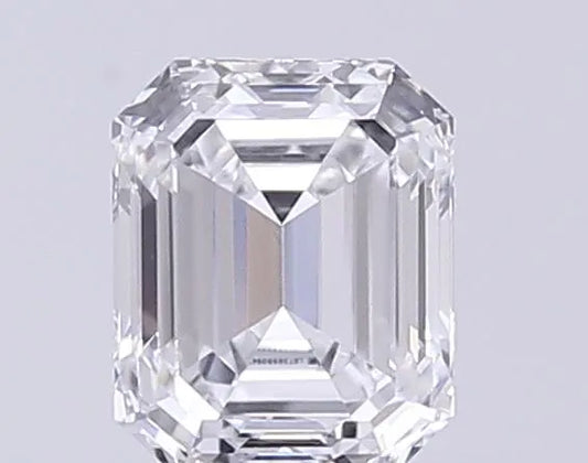 0.51ct Emerald Lab Grown Diamond (Colour D, Clarity VS2, IGI Certified)