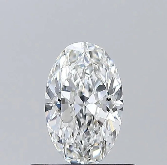 0.51ct Oval Natural Diamond (Colour G, Clarity VS2, GIA Certified)