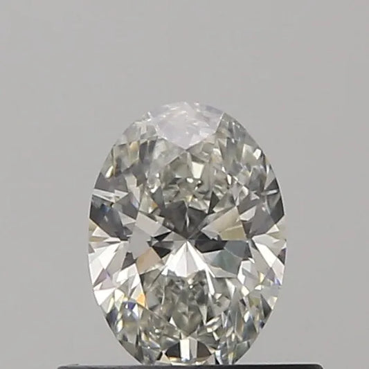 0.51ct Oval Natural Diamond (Colour I, Clarity SI1, GIA Certified)