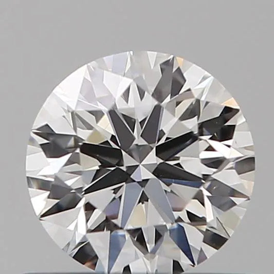 0.51ct Round Natural Diamond (Colour D, Clarity VS2, Cut EX, IGI Certified)