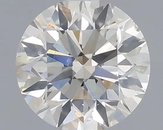 0.51ct Round Natural Diamond (Colour K, Clarity SI2, Cut EX, IGI Certified)
