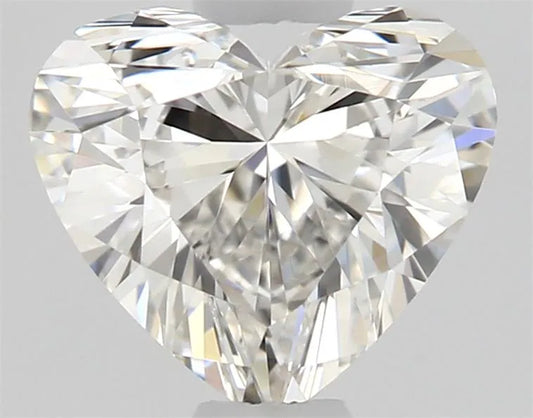 0.52ct Heart Natural Diamond (Colour H, Clarity VVS2, GIA Certified)