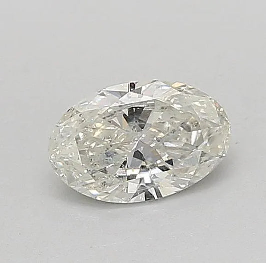 0.52ct Oval Natural Diamond (Colour H, Clarity SI2, Cut VG, IGI Certified)
