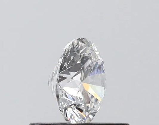 0.52ct Round Lab Grown Diamond (Colour D, Clarity VS2, Cut GD, IGI Certified)
