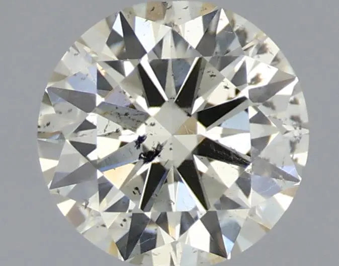 0.52ct Round Natural Diamond (Colour K, Clarity SI2, Cut EX, IGI Certified)