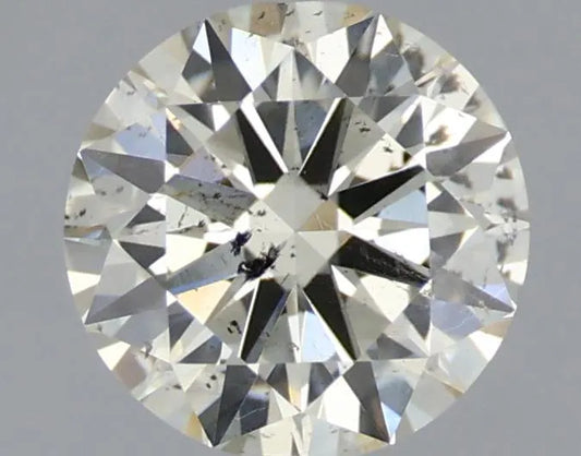 0.52ct Round Natural Diamond (Colour K, Clarity SI2, Cut EX, IGI Certified)